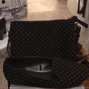 ❤️SOLD❤️flats with matching cross body bag